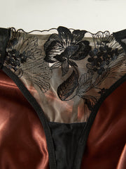 Black Lingerie Set with Lace